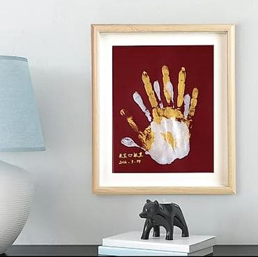 uakeen original: Набор для отпечатков ладоней в рамке Создайте персональную картину с — 4