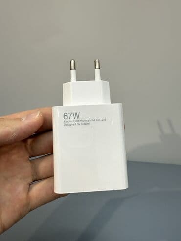 телефон xiomi: Mi 67W max Турбо зарядка Описание Мощный адаптер usb Type - с со — 3