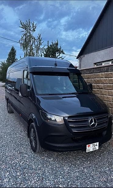 развал спринтер: Mercedes-Benz Sprinter (длинная база, высокий потолок), темно-серый — 3