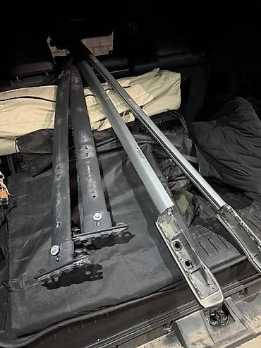 Алюминиевые продольные рейлинги/направляющие на toyota 4runner 285