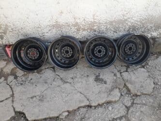 купить диски на авто в бишкеке: Дөңгөлөктөр монтажда 195 / 65 / R 15, Кыш, Жаңы, Комплект, Темир, тешиктери - 5 — 12