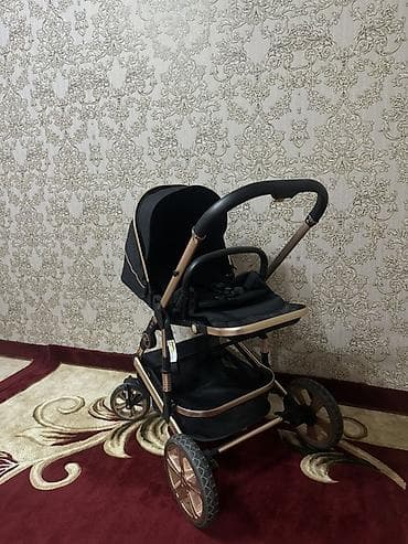 корзина для велосипеда: Коляска, цвет - Черный, Новый — 5