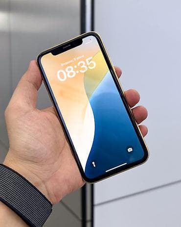 iphone xr osh: IPhone Xr, Б/у, 128 ГБ, Желтый, Защитное стекло, В рассрочку, 76 % — 1