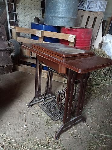 table fan: Швейная машина Механическая, Ручной — 1