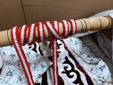 детская люлька колыбель: Люлька, Колыбель, Дерево, цвет - Белый — 4