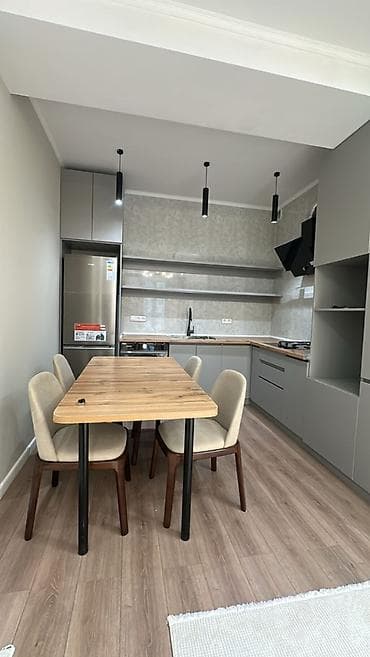 osh flat: 2 комнаты, 63 м², Площадь Ала-Тоо Элитка, 2 этаж, Дизайнерский ремонт — 10