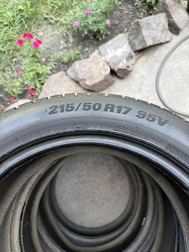 17: Шины 215 / 50 / R 17, Зима, Б/у, Комплект, Легковые, Корея, Kumho — 3