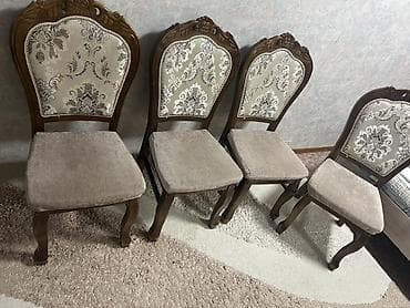 Дом и сад: Стул для зала, Б/у, Дерево — 2