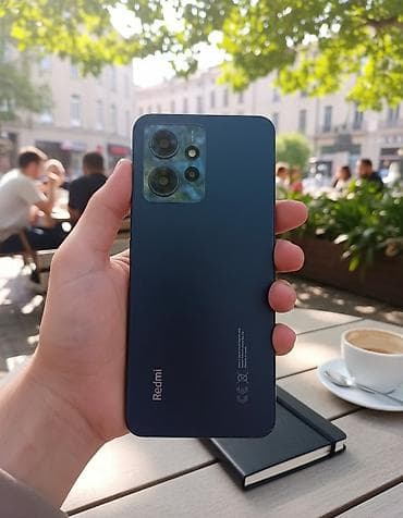 Redmi, Redmi Note 12, Б/у, 128 ГБ, цвет - Черный