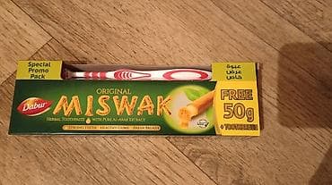 умная ручка: Набор для гигиены рта Dabur Miswak — 1