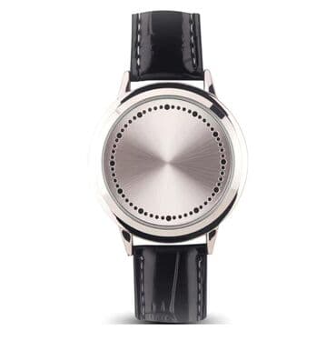 часы серебряные: Минималистичные LED-часы с круговой индикацией - Форм-фактор: круглые — 3