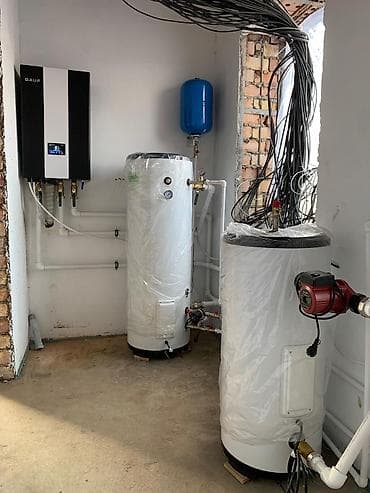 Курулуш жана оңдоо кызматтары: Батареяларды орнотуу, Жылытуучу системаны орнотуу, Жылуу пол Кепилдиги, Монтаждоо, Демонтаждоо 6 жылдан ашык тажрыйба — 9