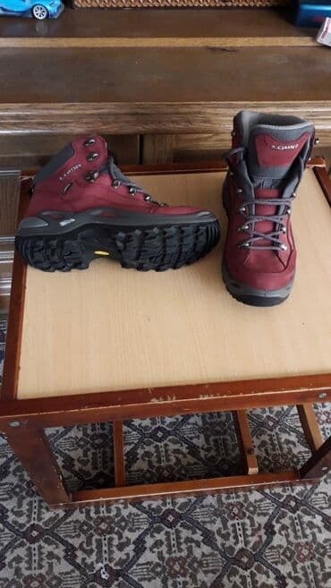 сапоги зимние женские натуральная кожа натуральный мех распродажа: Женские обувь из чистого замши размер 40 фирмы LOWA оригинал — 3