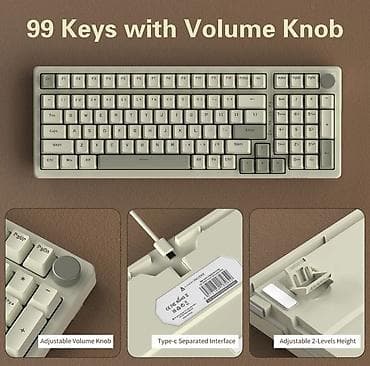 ducky one 2: Клавиатура, Ajazz, Механическая, Проводное подключение — 3