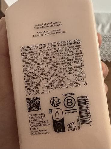 Косметика: Подарочный набор L’Occitane Fleurs de Cerisier (Вишнёвый цвет) Состав — 2