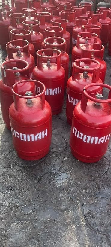 бак 120: Газовые баллоны для пропана - Объемы: 50 л (высокий цилиндрический) и — 10