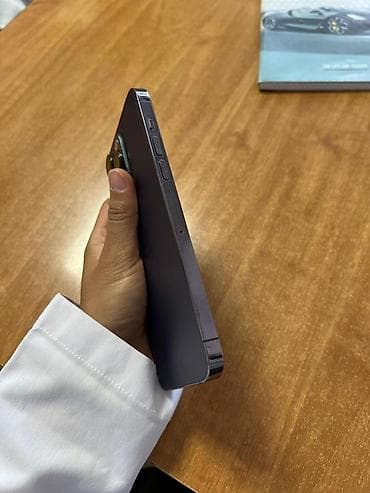 apple 8 plus: IPhone 14 Pro, 256 ГБ, Deep Purple, Кабель, 81 % — 3