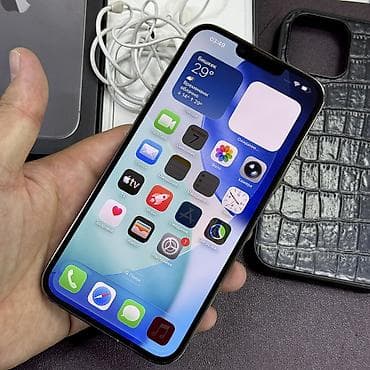 айфон13: IPhone 13 Pro Max, Б/у, 256 ГБ, Space Gray, Коробка, Наушники, Чехол, 83 % — 5