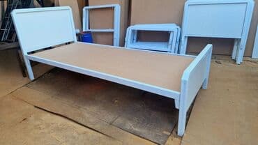 железный кравать: Односпальная кровать разборная с прочным металлическим каркасом и — 2