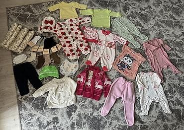 Балдардын кийим-кечелери жана бут кийимдери: Продаю детские вещи примерно до 8 месяцев, зависит от телосложения — 1