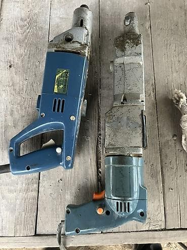 обдирка стен: Электрические цепные заклепочники/высечные ножницы по металлу (2 шт.) — 1