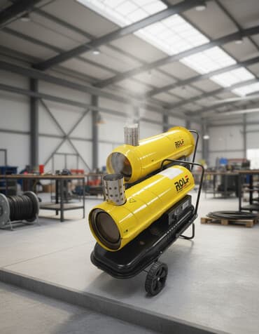 механические напольные весы: Тепловая пушка Дизельная, более 2000 Вт — 1