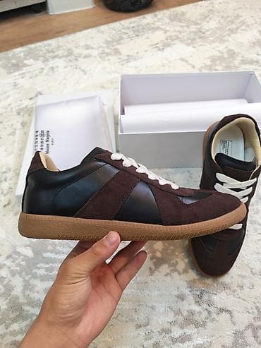Мужская обувь: Мужские кроссовки, 40, MM6 Maison Margiela, Новый, цвет - Коричневый — 1