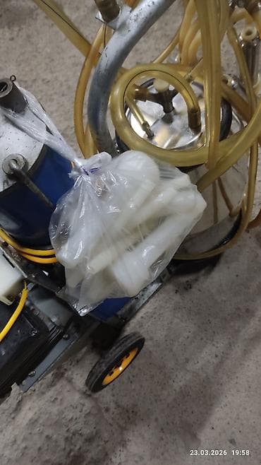 молочный машинка: Доильный аппарат передвижной для коров - Электропривод на раме с — 4