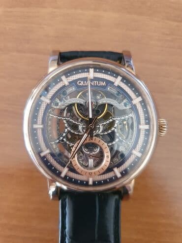домашние часы: Классические часы часы, Quantum, Турция, Оригинал, Мужские, Б/у — 1
