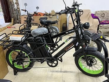 Спорт и хобби: Грузовой электровелосипед/электромопед Tenvels Gepard S600 (fat-tire) — 1