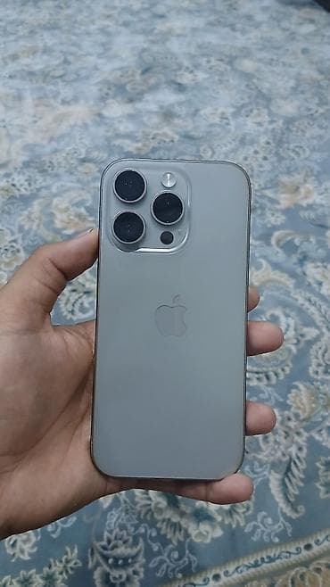 IPhone 16 Pro, Б/у, Natural Titanium, Коробка