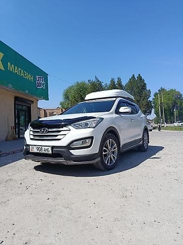 прадо 250 бишкек: Hyundai Santa Fe: 2014 г., 2 л, Автомат, Дизель, Кроссовер — 4
