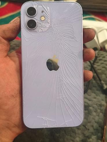 IPhone 12, Б/у, 256 ГБ, Чехол, Кабель, 100 %