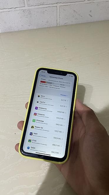 iphone cr: IPhone Xr, Б/у, 64 ГБ, 84 % — 5