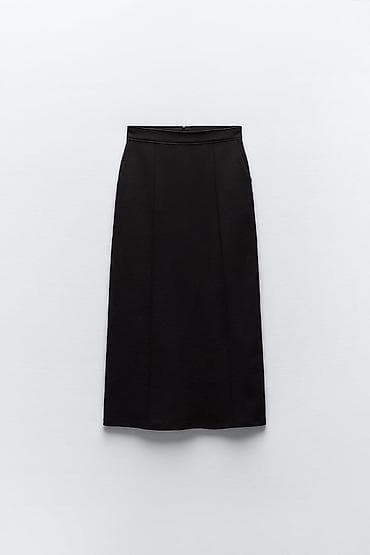 юбка зара: Новая юбка Zara. Тёплая, черная. Размер S — 2