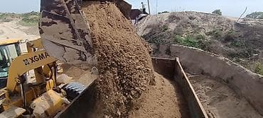 декоративный песок: Песок, Озёрный, Насыпью, Камаз, Зил — 10