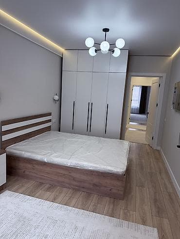 средний жал квартира: 2 комнаты, С мебелью полностью — 3