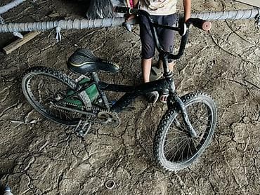 детский велосипед с алюминиевой рамой 16: BMX велосипед, Рама XS (130 -155 см), Б/у — 4