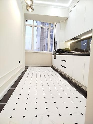 кафель продажи: Плиточные работы: укладка керамогранита «кабанчик 8×8» с вставками - — 6