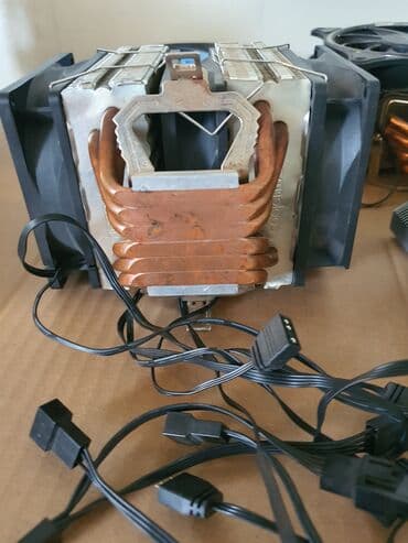 кулеры пк: Система охлаждения, Б/у, Кулер, Для процессора, Для ПК — 3