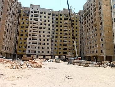 104 с: 2 комнаты, 78 м², Манас-Ата мкр., Элитка, 11 этаж, ПСО (под самоотделку) — 1