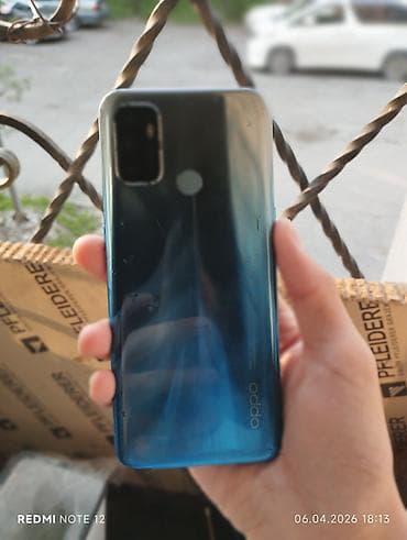 a5 2016: Oppo A53, Б/у, 64 ГБ, цвет - Синий — 1