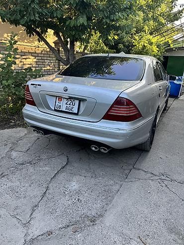 Транспорт: Mercedes-Benz S-Class: 2003 г., 4.3 л, Автомат, Бензин, Седан — 1