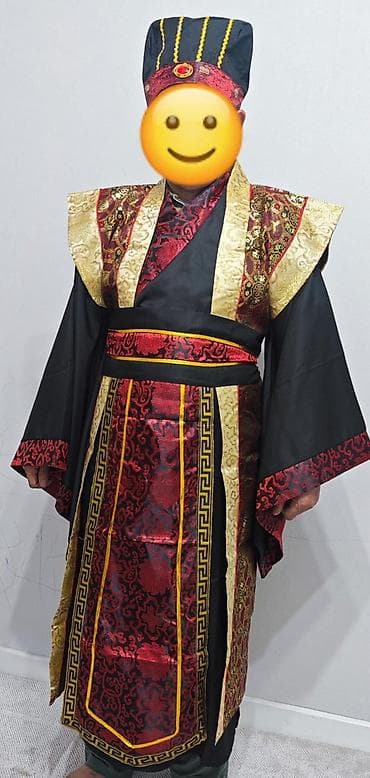 прокат одежда: Мужской традиционный китайский костюм в стиле древнего чиновника — 2