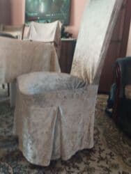 офис стулья: Чехол на стул с высокой спинкой 10 штук за 750 с. - Модель — 2