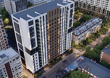 2кв: 1 комната, 46 м², Элитка, 12 этаж, Готовая ПСО (под самоотделку) — 2