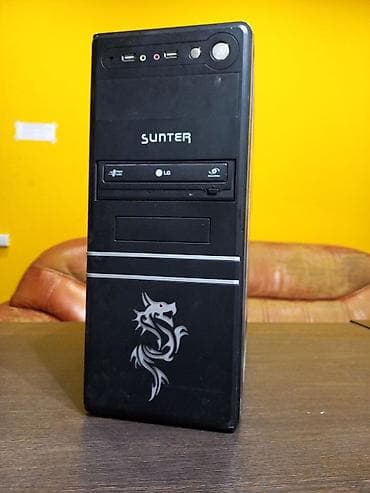 Компьютер, ядер - 2, ОЗУ 2 ГБ, Для несложных задач, Б/у, Intel Celeron, HDD