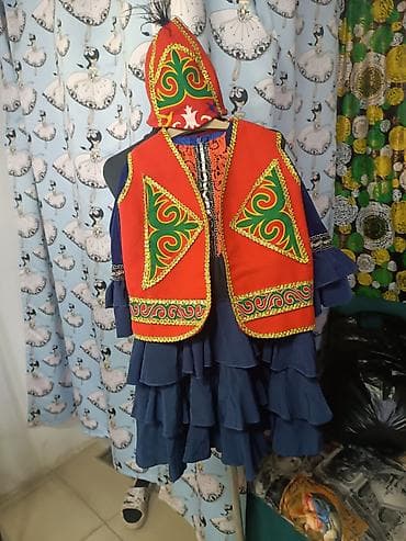 Коляскалар: На прокат детские национальные платья Кыргызские, Русские народные — 9