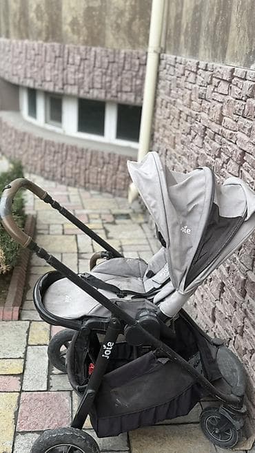 Детские электрокары: Коляска, цвет - Серебристый, Б/у — 3