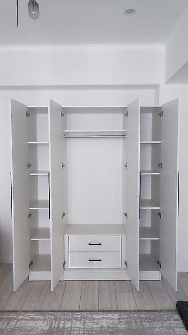 Шифоньер, шкаф для одежды, Новый, Прямой, ЛДСП at lalafo.kg Шифоньер, шкаф для одежды, Новый, Прямой, ЛДСП